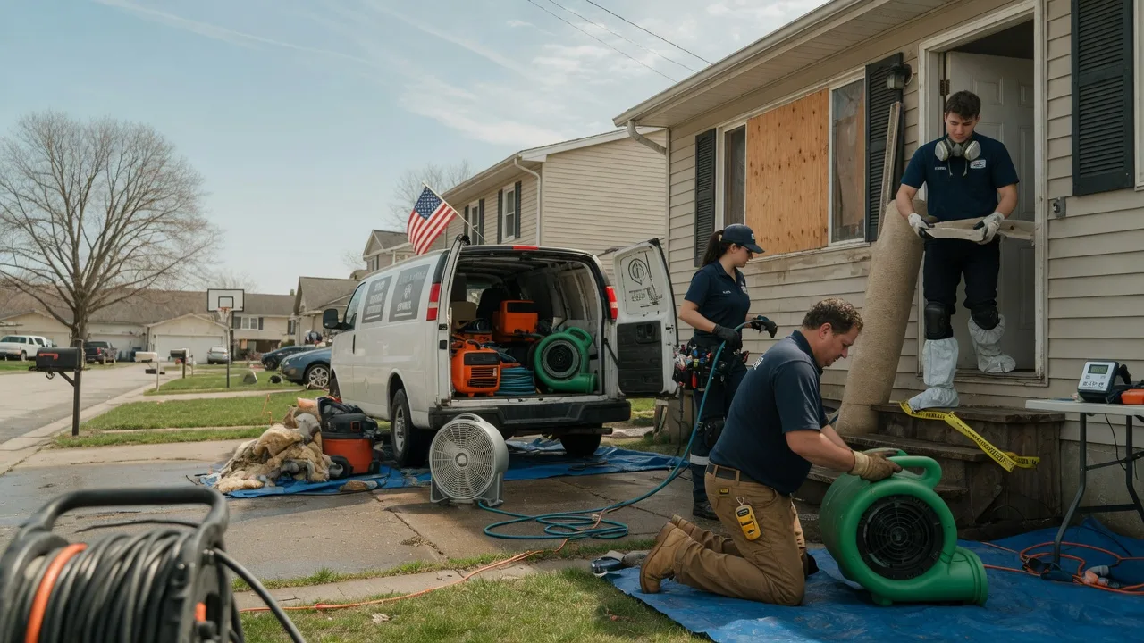 Water Damage Restoration in East Liberty, OH near me